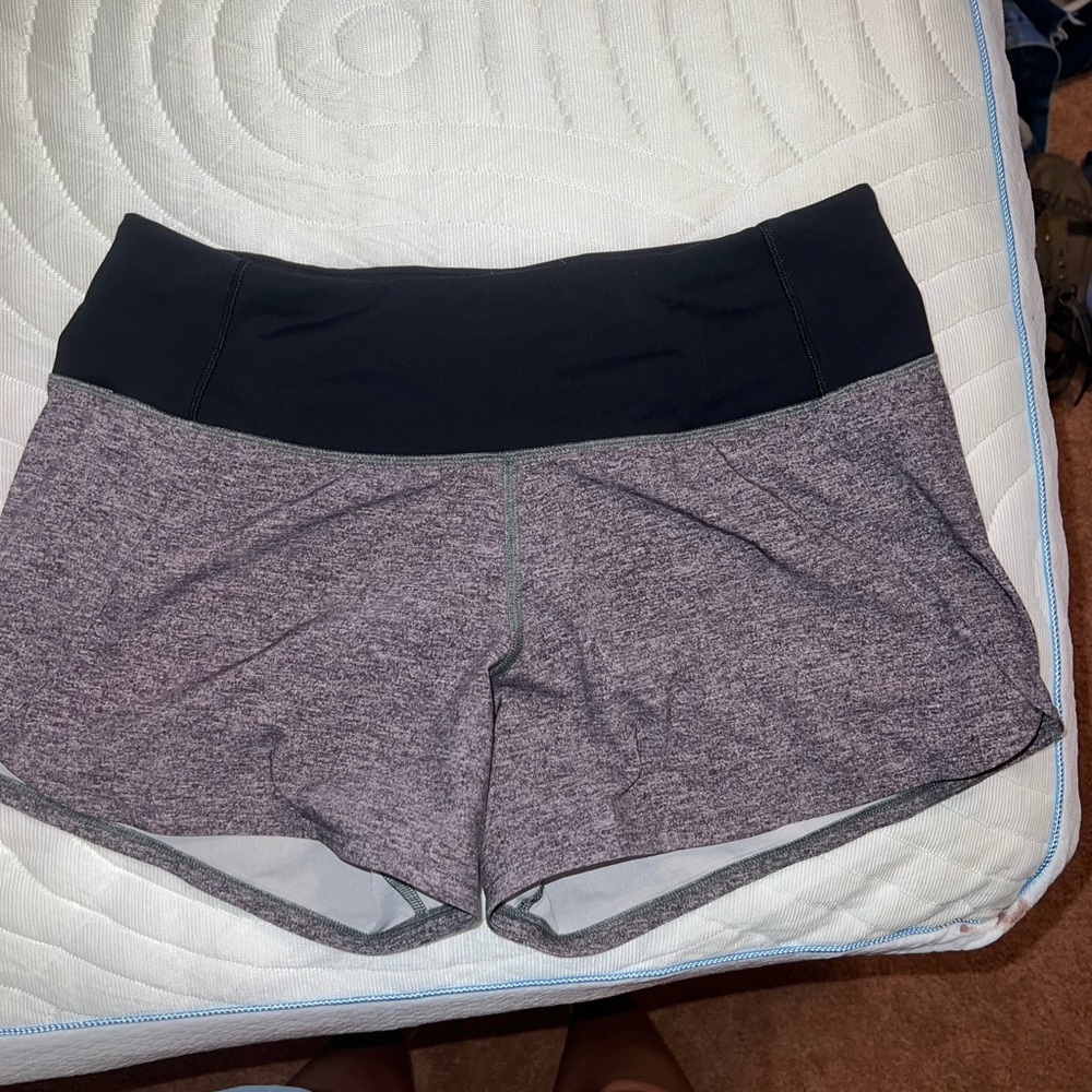 Run times shorts Lululemon size 4